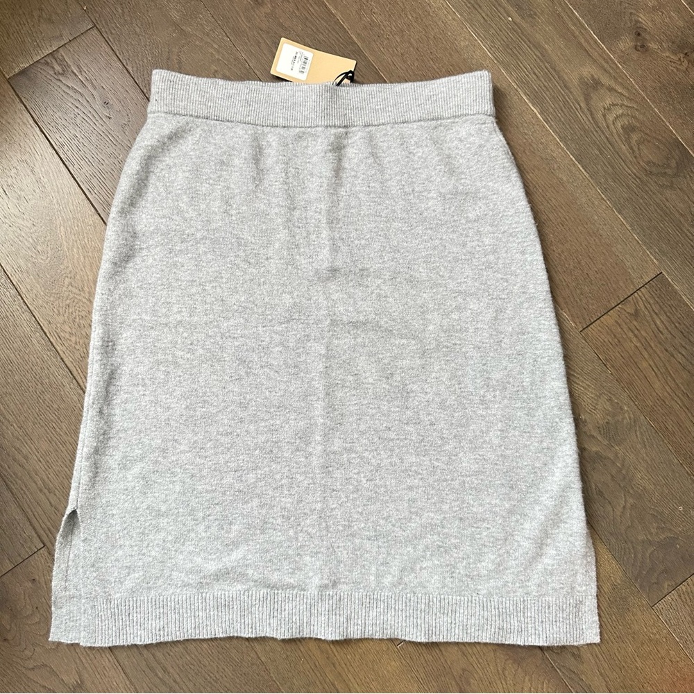 Halogen Gray Pencil Skirt Size Large Petite
